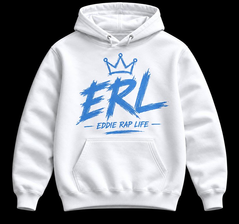 ERL Crown Hoodie &mdash; White