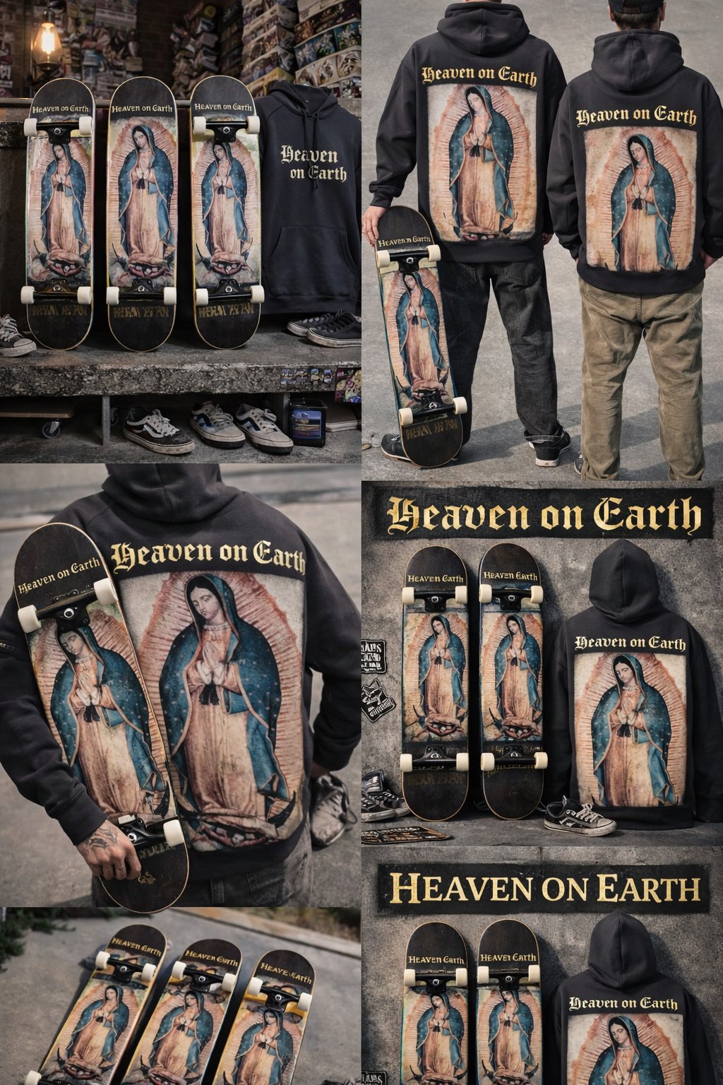 Heaven on Earth Deck and Hoodie