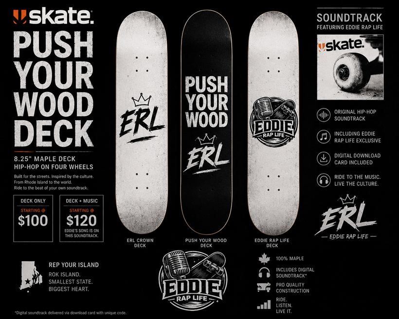 Deck + Merch