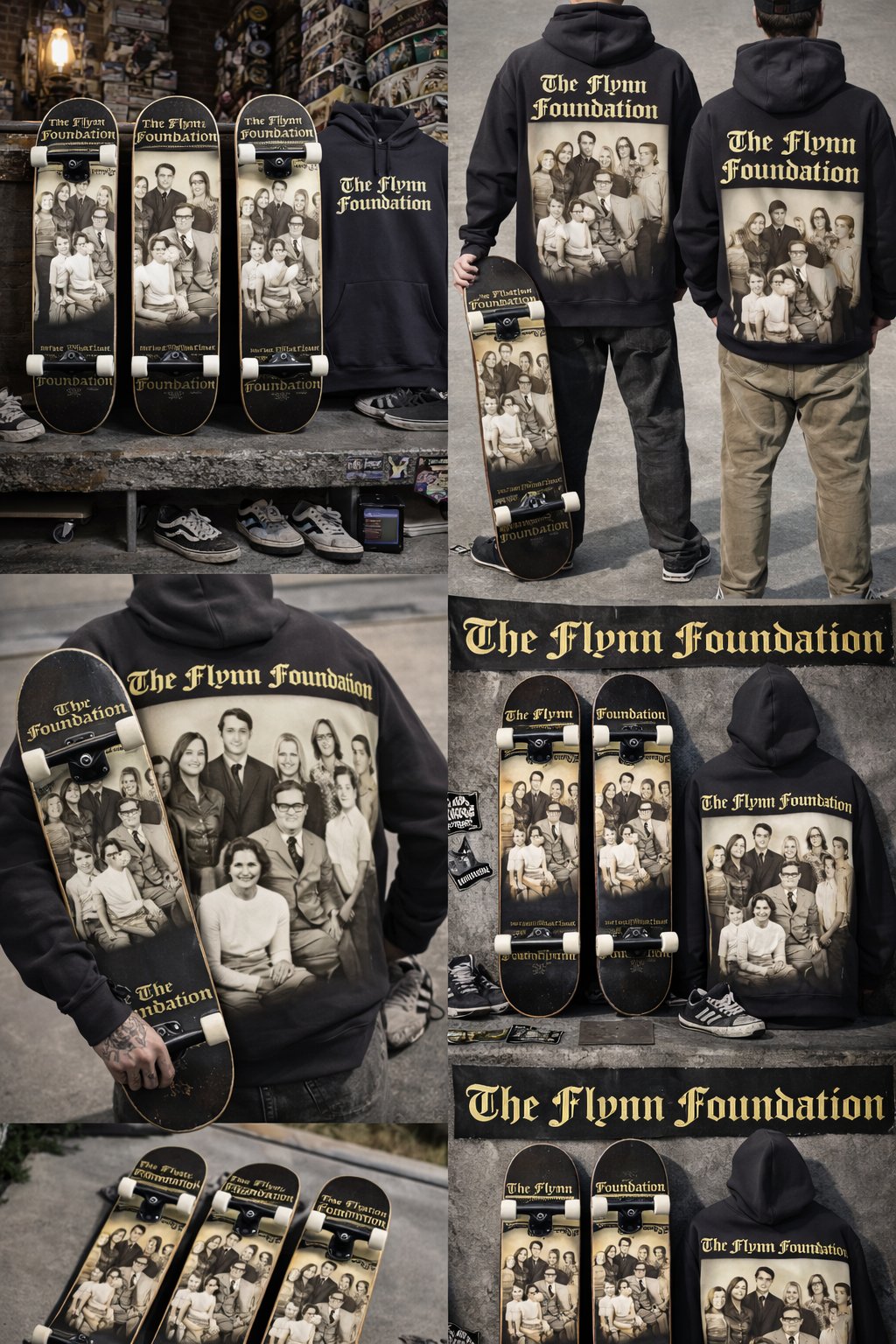 The Flynn Foundation Deck and Hoodie