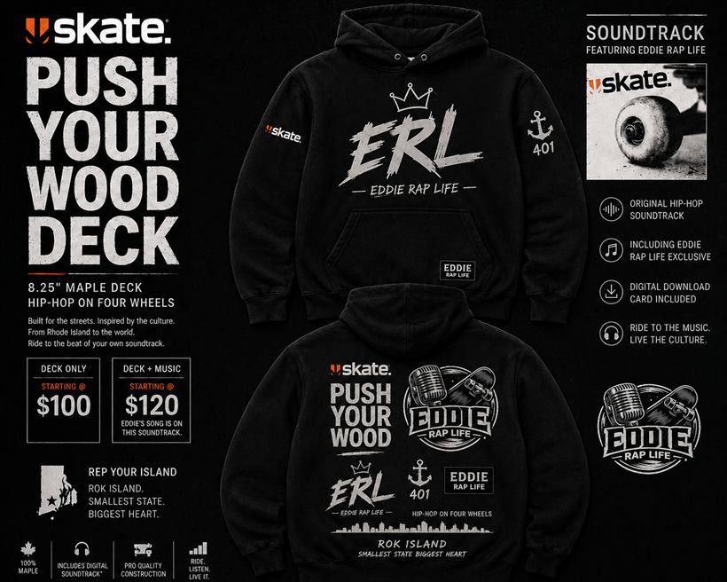 Eddie Rap Life &mdash; Decks & Hoodie
