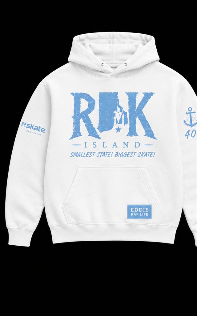 Push Your Wood deck + Rok Island Hoodie