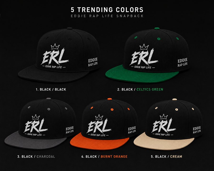 ERL Snapback — 5 colorways